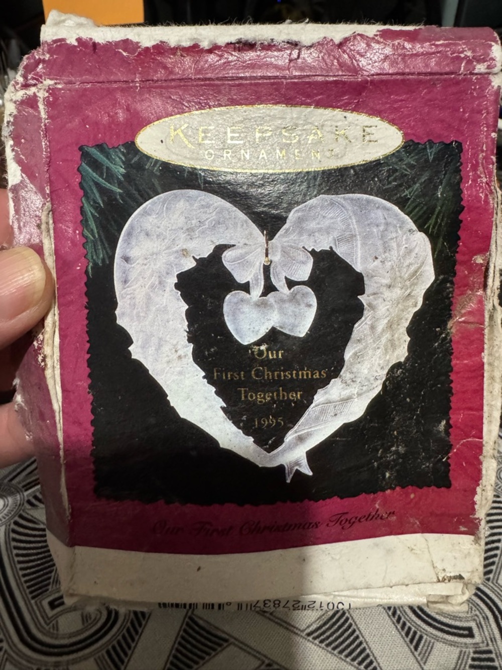 Hallmark Keepsake 1995 “Our First Christmas Together” Ornament